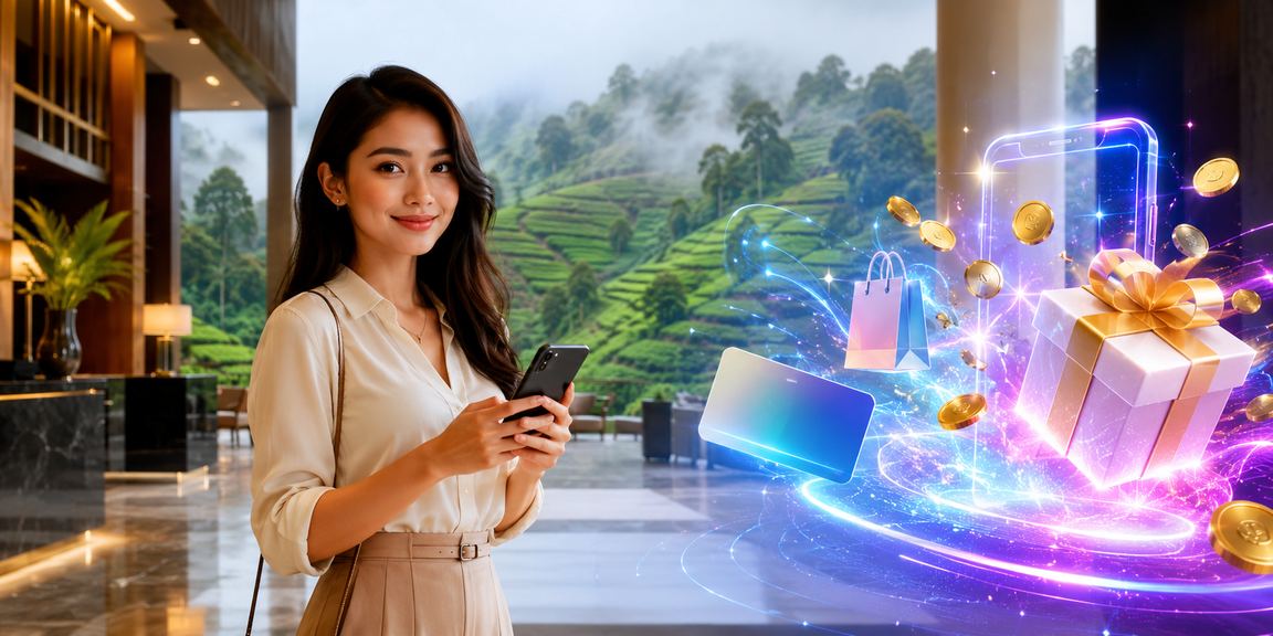Paparan aplikasi gd8 di telefon pintar mudah alih